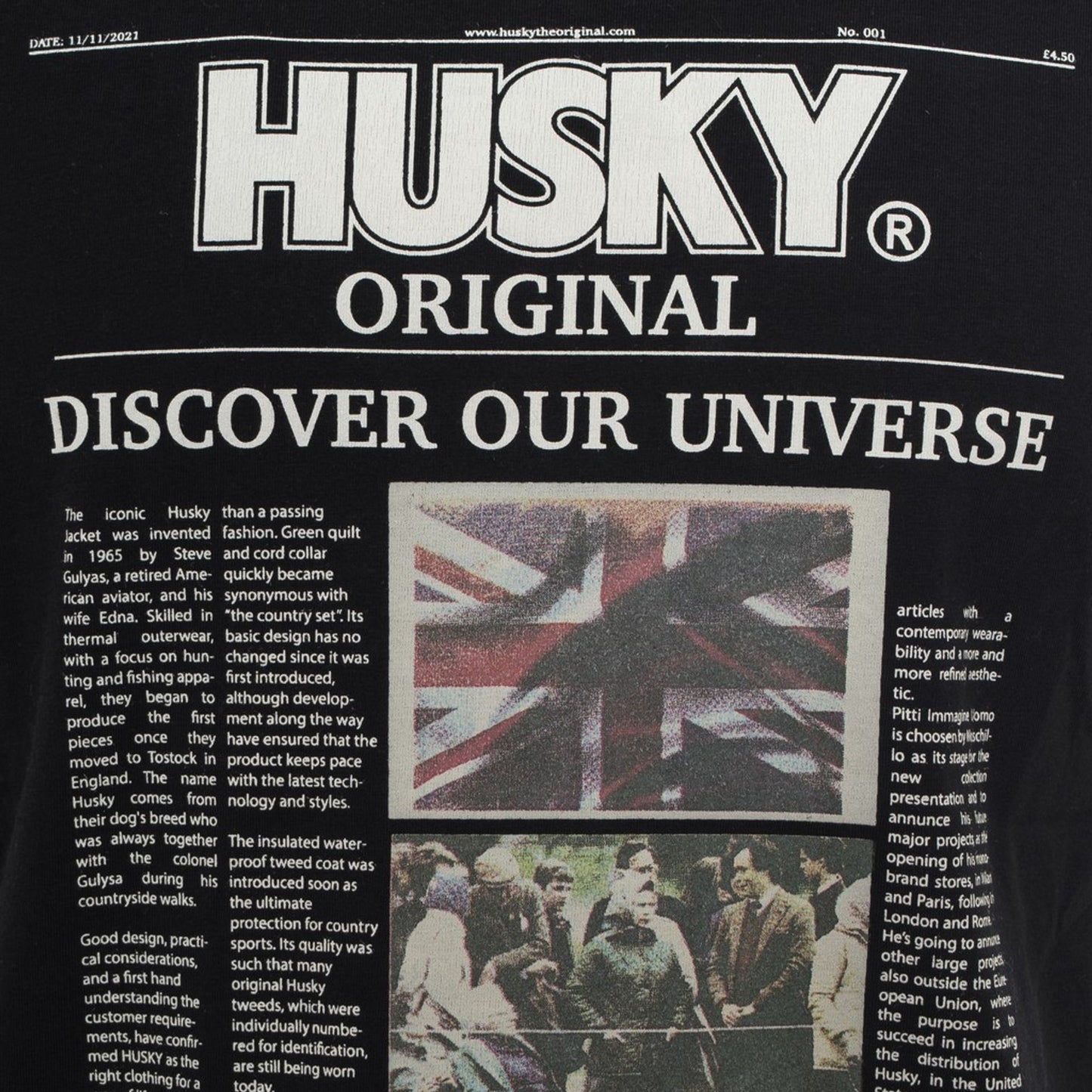 T-shirts Husky 